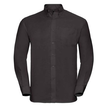 Russell Collection Long Sleeve Easy Care Oxford Shirt