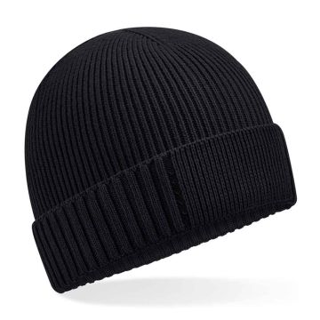 Beechfield Organic Cotton Engineered Patch Beanie