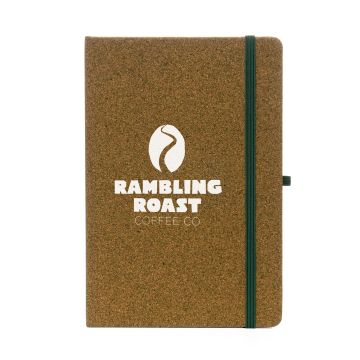 A5 Tea Ground Cork Notebook