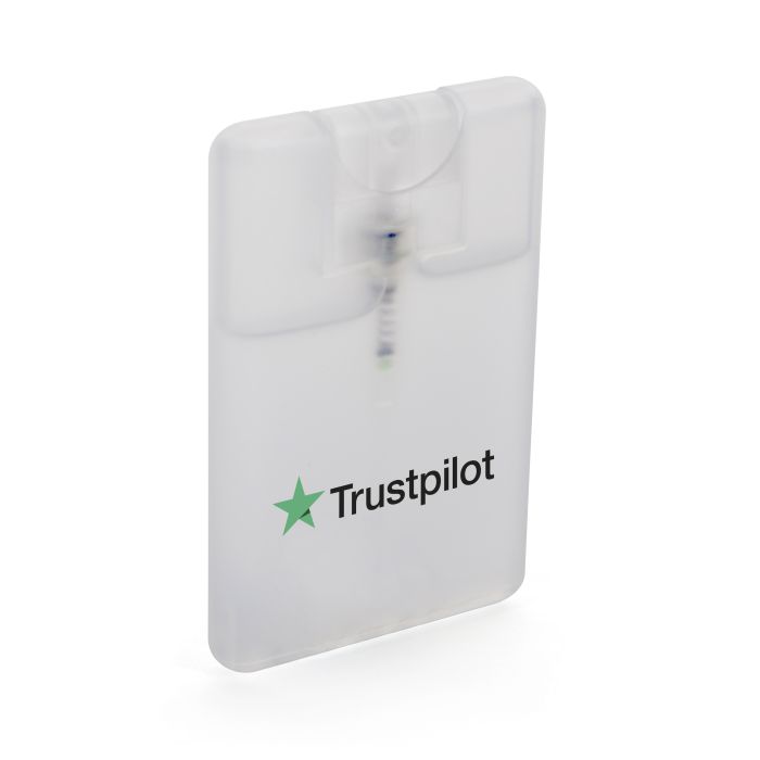 Credit Card Sanitiser-Transparent
