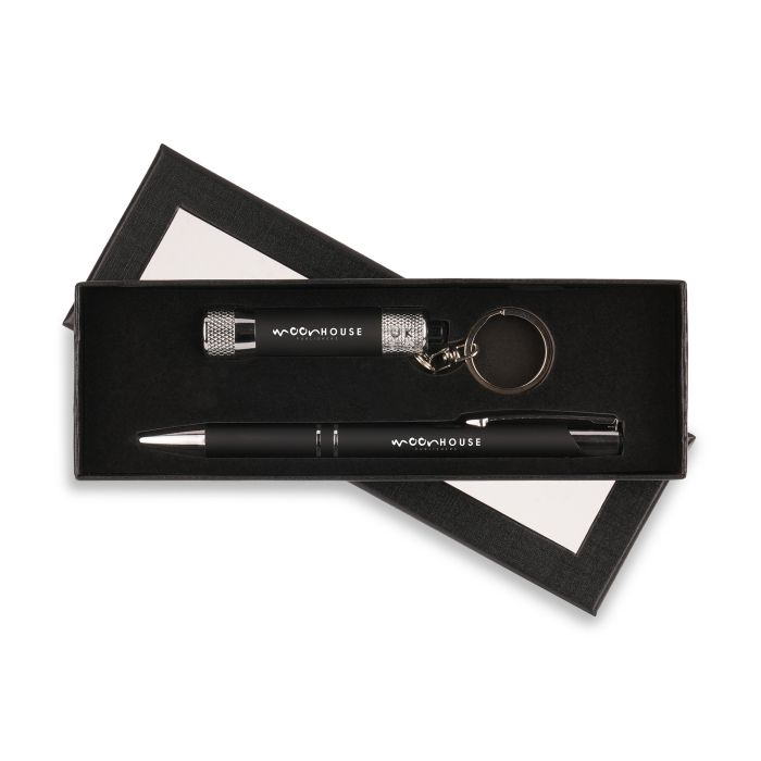 Lumi Torch and Pen Set-BLACK