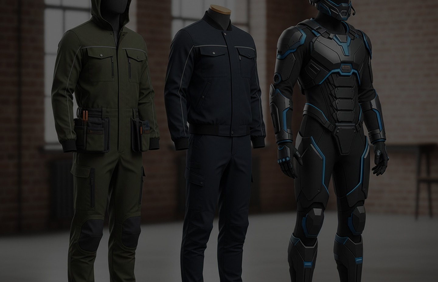 Top designed workwear costumes